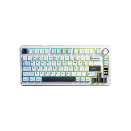 Клавіатура Aula S75 Pro Star Vector Switch Wireless/Bluetooth/USB UA White (6978080502148)