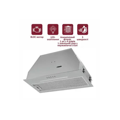 Витяжка кухонна PRIME Technics PVBI 10065 SS