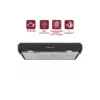 Витяжка кухонна PRIME Technics PVCO 3860 BG