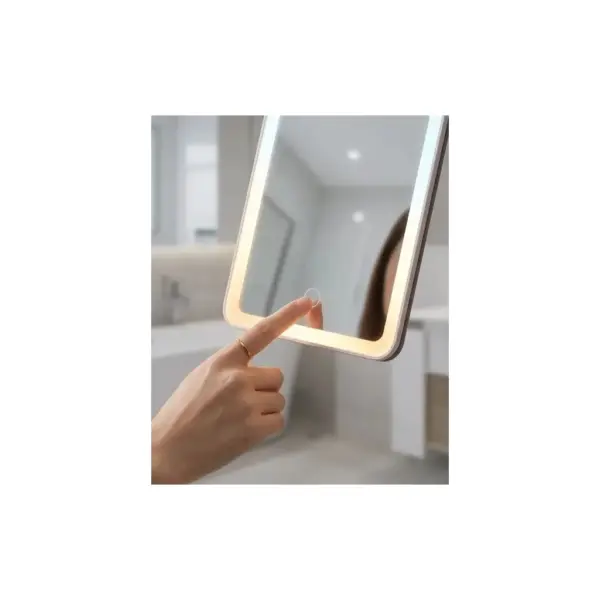Дзеркало Xiaomi Leather case mirror pink (FM001/FM007)