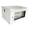 Шафа настінна GEAR 6U 19" 530x400x300 мм, + полиця, grey (GWMSN-6U-530-400G)