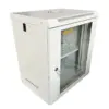 Шафа настінна Gear4 15U 19" 600x600x750 мм, PREMIUM, + полка 19", grey (GWMSN-15U-600-600G)