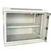 Шафа настінна GEAR 9U 19" 600x450x500 мм, + полка 19", grey (GWMSN-9U-600-450G)