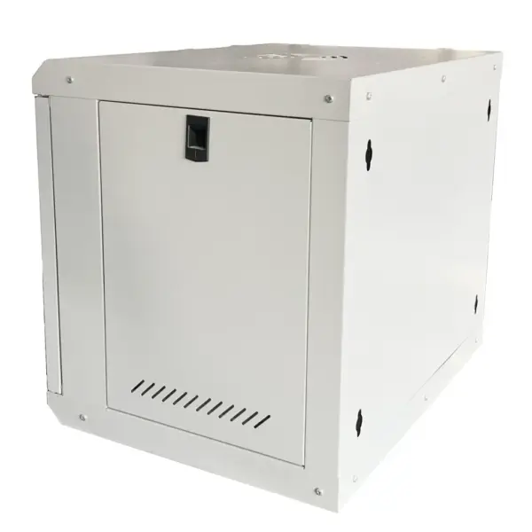 Шафа настінна GEAR 9U 19" 600x450x500 мм, + полка 19", grey (GWMSN-9U-600-450G)