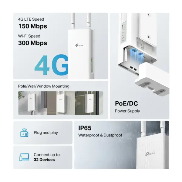 Маршрутизатор TP-Link Archer MR402-Outdoor