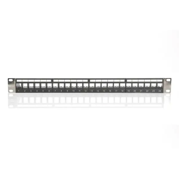 Патч-панель 19" 1U 24 порти набірна Kyestone Digitus (DN-91411-LF)
