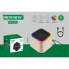 Акустична система NEWVEW NV-9203 RGB/BT/USB/TF/FM Gold (NWVW-NV-9203-GD)