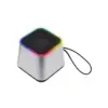 Акустична система NEWVEW NV-9203 RGB/BT/USB/TF/FM Silver (NWVW-NV-9203-SL)