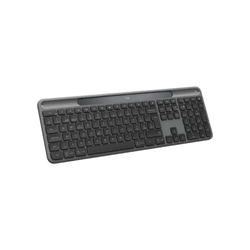 Клавіатура Logitech Slim Solar+ Bluetooth Graphite (920-013764) Клавіатура Logitech Slim Solar+ Bluetooth Graphite (920-013764)