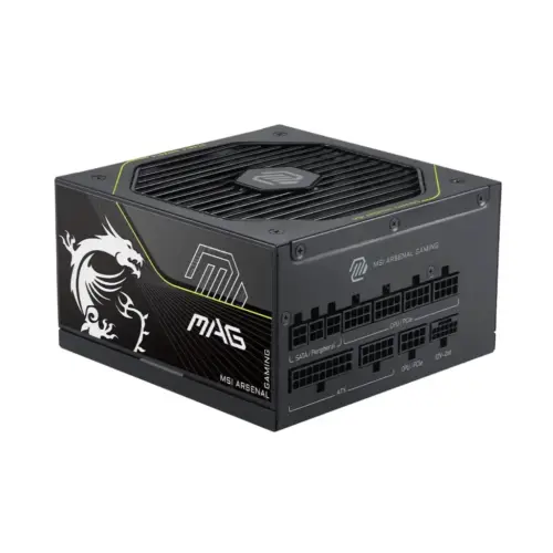 Блок живлення MSI 1000W MAG A1000PLS PCIE5 (MAG A1000PLS PCIE5)