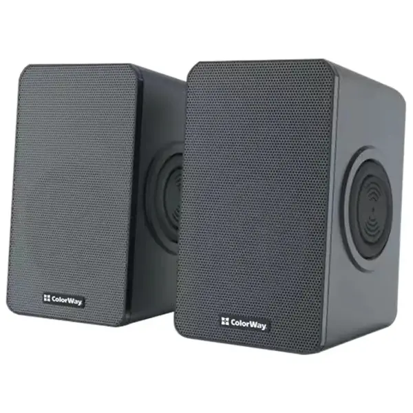 Акустична система ColorWay BaseSound 2.0 USB Black (CW-SPU03BK)