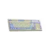 Клавіатура Aula S99 Wireless/Bluetooth/USB UA White/Purple (6948391209906)