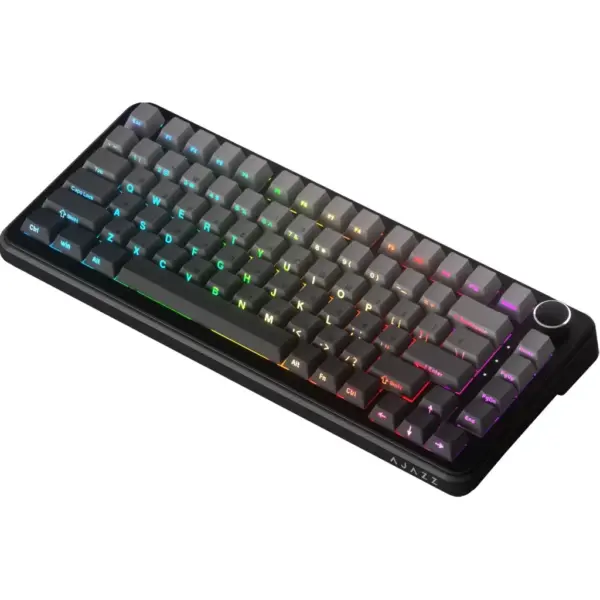 Клавіатура Ajazz AK820 Max Magnetic Switch RGB USB UA Gradient Black (AK820MAX-M-S-GG)