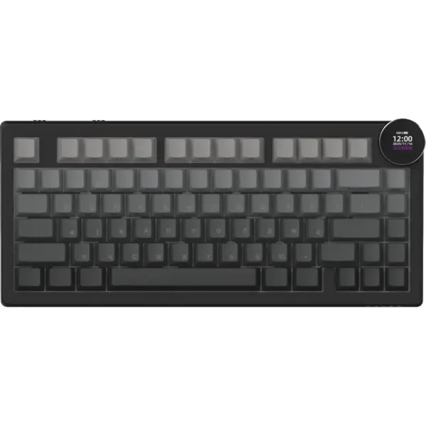 Клавіатура Ajazz AK820 V2 White Peach Switch Wireless/Bluetooth/USB UA Black/Gray (AK820-V2-WP-S-BG)