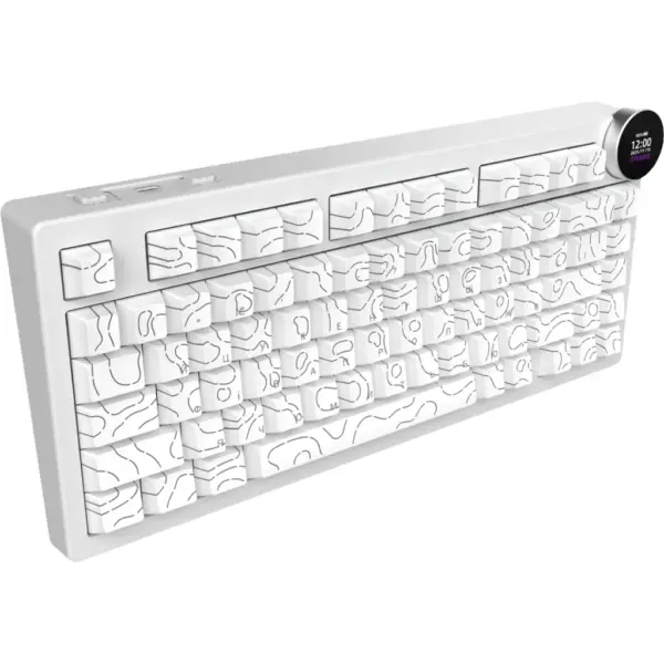 Клавіатура Ajazz AK820 V2 White Peach Switch Wireless/Bluetooth/USB UA White (AK820-V2-WP-S-W) Клавіатура Ajazz AK820 V2 White Peach Switch Wireless/Bluetooth/USB UA White (AK820-V2-WP-S-W)