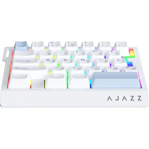Клавіатура Ajazz AK029 Ice Island Magnetic Switch USB UA White/Blue (AK029-I-WB)