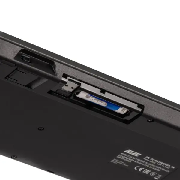 Клавіатура 2E KS280 Wireless Black/Gray (2E-KS280WBGR_AK)