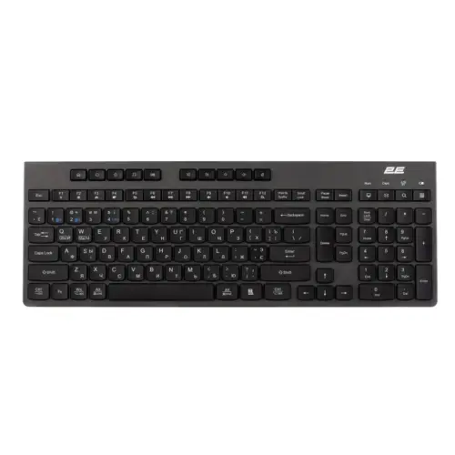 Клавіатура 2E KS280 Wireless Black/Gray (2E-KS280WBGR_AK) Клавіатура 2E KS280 Wireless Black/Gray (2E-KS280WBGR_AK)