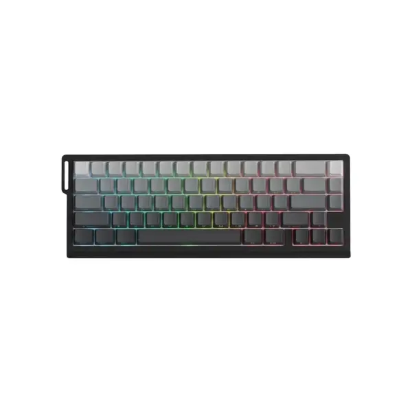 Клавіатура Attack Shark X68 Pro HE RGB Wireless/Bluetooth/USB UA Black (X68PROHEML_AS)