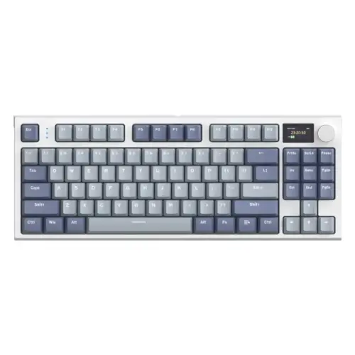 Клавіатура Attack Shark K86 RGB Wireless/Bluetooth/USB UA Retro Grey (K86MN_AS)