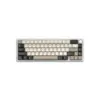 Клавіатура Attack Shark X66 RGB Wireless/Bluetooth/USB UA White Cheese (X66CW_AS)