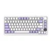 Клавіатура Attack Shark X85PRO RGB Wireless/Bluetooth/USB UA Lavender (X85PROL_AS)