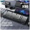 Клавіатура Attack Shark X98 RGB Wireless/Bluetooth/USB UA Moonlight Night (X98ML_AS)
