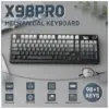 Клавіатура Attack Shark X98 Pro RGB Wireless/Bluetooth/USB UA Moonlit Night (X98PROMN_AS)