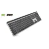 Клавіатура REAL-EL RK-737W Wireless/Bluetooth Black/Grey (EL123100060)
