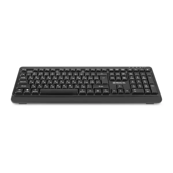 Клавіатура REAL-EL RK-760W Wireless Black (EL123100058)