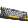 Клавіатура Ajazz x NacodeX NK68 V2 Red Switch LED USB UA Black/Grey/Yellow (NK68-V2-R-BGY)