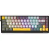 Клавіатура Ajazz x NacodeX NK68 V2 Red Switch LED USB UA Black/Grey/Yellow (NK68-V2-R-BGY)