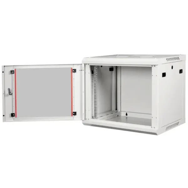 Шафа настінна Lande 9U 19" 600x600 ProlineB (LN-WB-09U6060-LG-F)