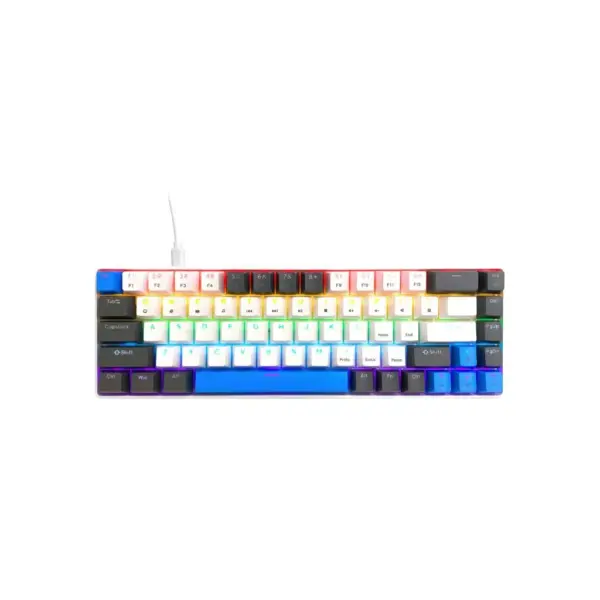 Клавіатура Media-Tech MT1259 Red Core MX60 USB UA White (MT1259) Клавіатура Media-Tech MT1259 Red Core MX60 USB UA White (MT1259)