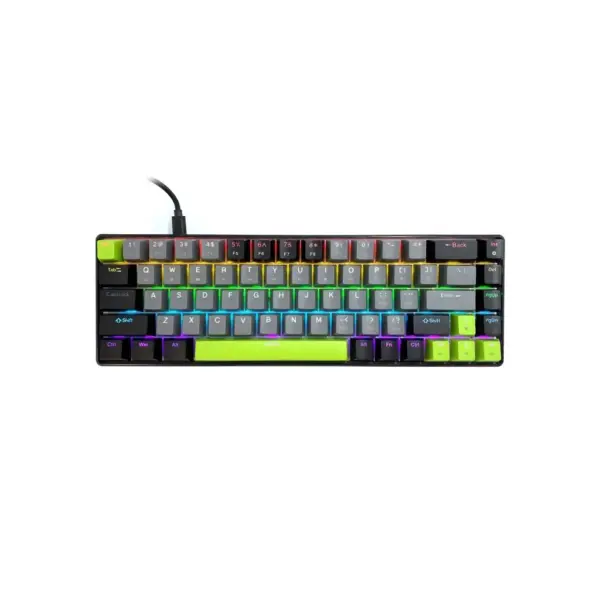 Клавіатура Media-Tech MT1260 Red Core MX60 USB UA Black (MT1260)