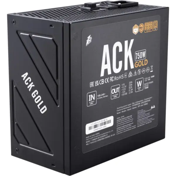 Блок живлення 1stPlayer 750W (ACK-GLD-750-BK-EU) Блок живлення 1stPlayer 750W (ACK-GLD-750-BK-EU)