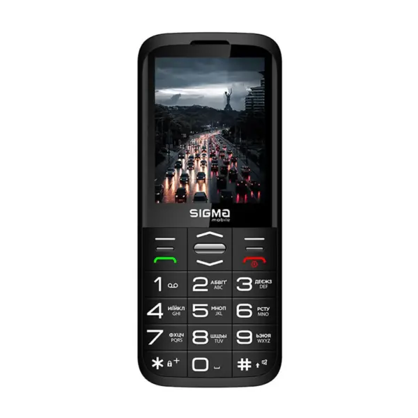 Мобільний телефон Sigma Comfort 50 Grace Type-C Black (4827798121818) Мобільний телефон Sigma Comfort 50 Grace Type-C Black (4827798121818)
