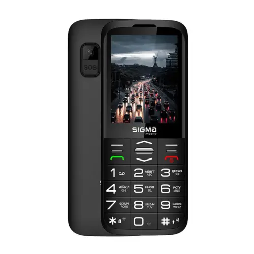 Мобільний телефон Sigma Comfort 50 Grace Type-C Black (4827798121818) Мобільний телефон Sigma Comfort 50 Grace Type-C Black (4827798121818)