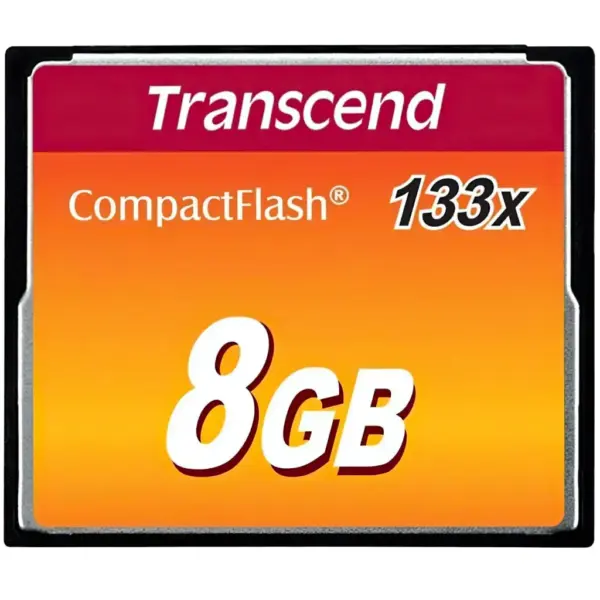 Карта пам'яті Transcend 8Gb Compact Flash 133x (TS8GCF133)