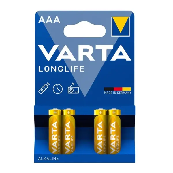 Батарейка Varta AAA Longlife LR03 * 4 (04103101414) Батарейка Varta AAA Longlife LR03 * 4 (04103101414)