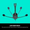 Навушники Logitech H110 Stereo Headset with 2*3pin jacks (981-000271)