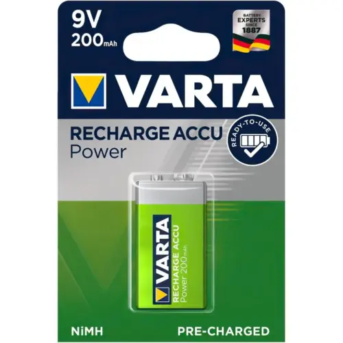Акумулятор Varta Крона Power Accu 6F22 9V 200m (56722101401)