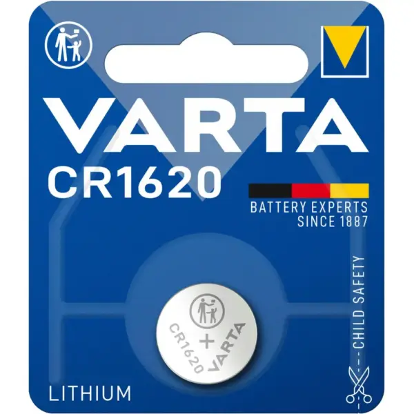 Батарейка Varta CR1620 Lithium (06620101401)