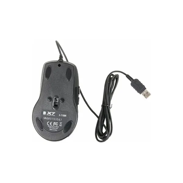 Мишка A4Tech X-710BK black (4711421757874)