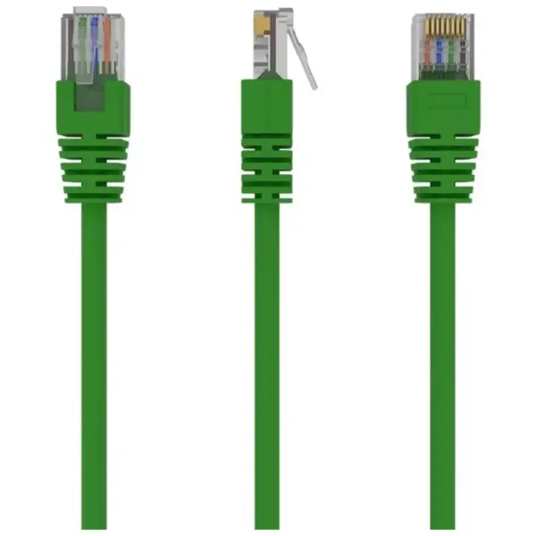 Патч-корд 0.25м Cablexpert (PP12-0.25M/G)