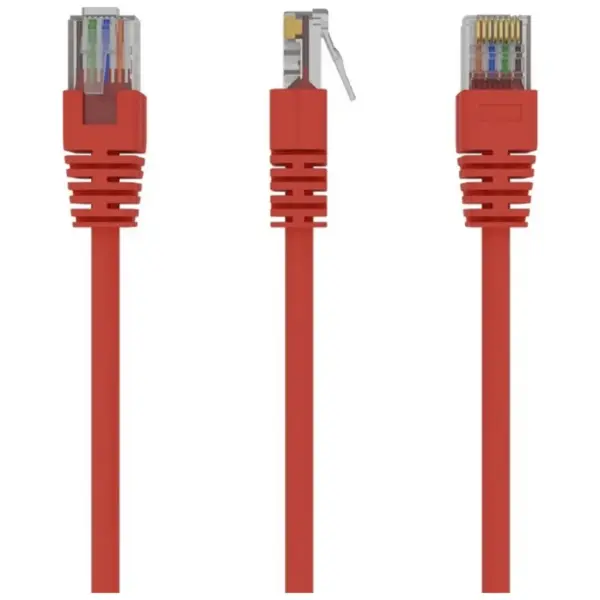 Патч-корд 3м UTP cat 5е CCA Cablexpert (PP12-3M/R)