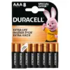 Батарейка Duracell AAA лужні 8 шт. в упаковці (5000394203341 / 81480364)