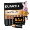 Батарейка Duracell AA лужні 8 шт. в упаковці (5000394006522 / 81417083 / 81480361) Батарейка Duracell AA лужні 8 шт. в упаковці (5000394006522 / 81417083 / 81480361)