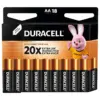 Батарейка Duracell AA лужні 18 шт. в упаковці (5000394107519 / 5006192)
