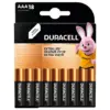 Батарейка Duracell AAA лужні 18 шт. в упаковці (5000394107557 / 81546741)